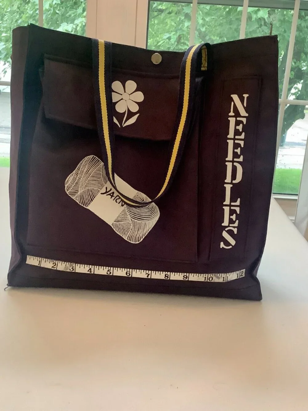 Yarn Carry Bag for Crafters Sturdy Practical Hobby Knitters
